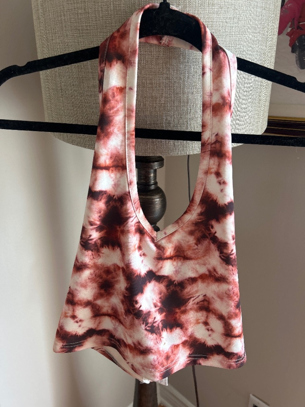 Halter neck tank top